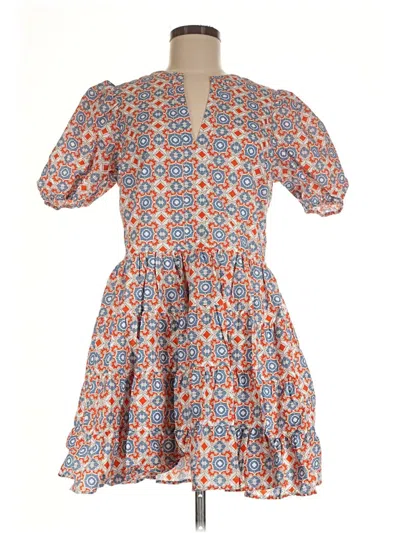 Assorted Brands Casual Dress In Orange