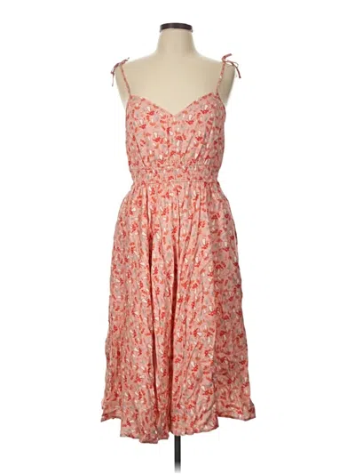 Assorted Brands Casual Dress In Orange