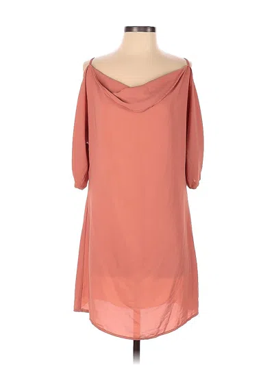 Pre-owned Assorted Brands Casual Dress In Pink