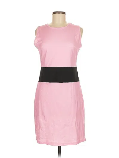 Pre-owned Assorted Brands Casual Dress In Pink