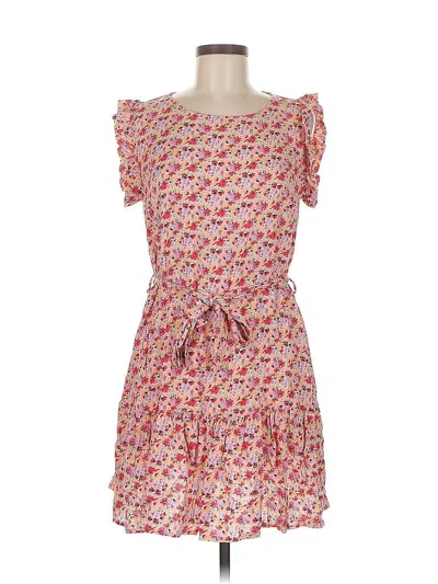 Pre-owned Assorted Brands Casual Dress In Pink