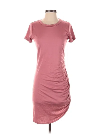 Pre-owned Assorted Brands Casual Dress In Pink