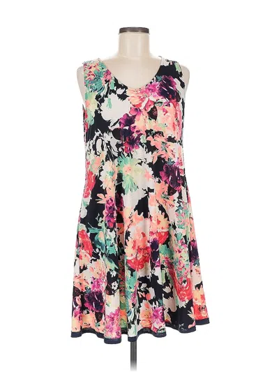 Pre-owned Assorted Brands Casual Dress In Pink