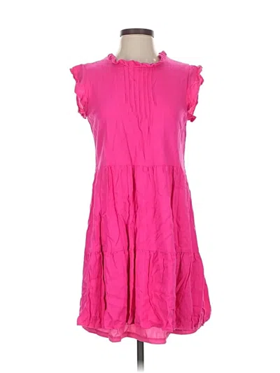 Pre-owned Assorted Brands Casual Dress In Pink
