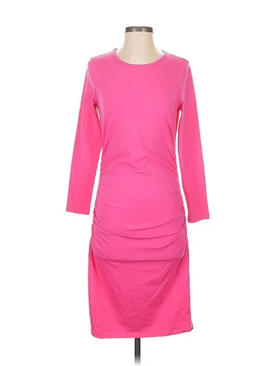 Pre-owned Assorted Brands Casual Dress In Pink