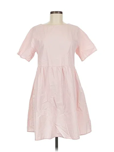 Pre-owned Assorted Brands Casual Dress In Pink