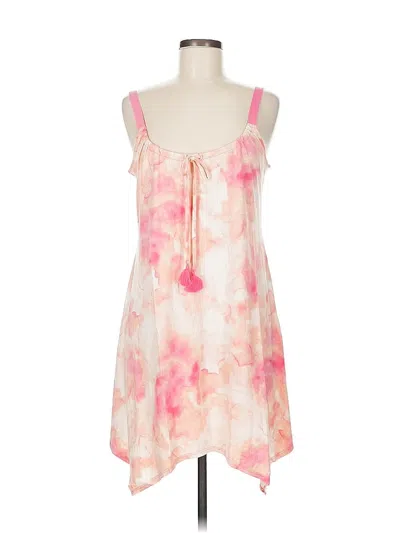Pre-owned Assorted Brands Casual Dress In Pink
