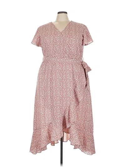 Pre-owned Assorted Brands Casual Dress In Pink