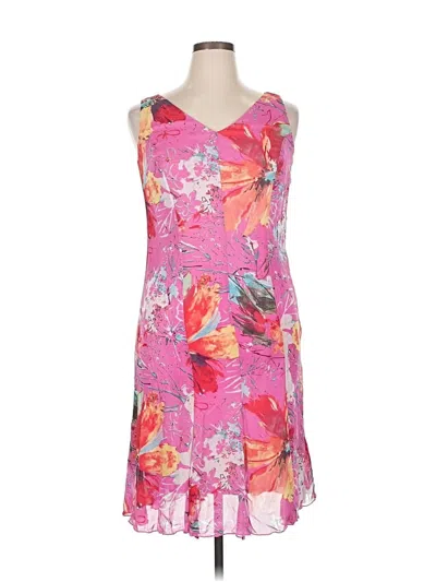 Pre-owned Assorted Brands Casual Dress In Pink