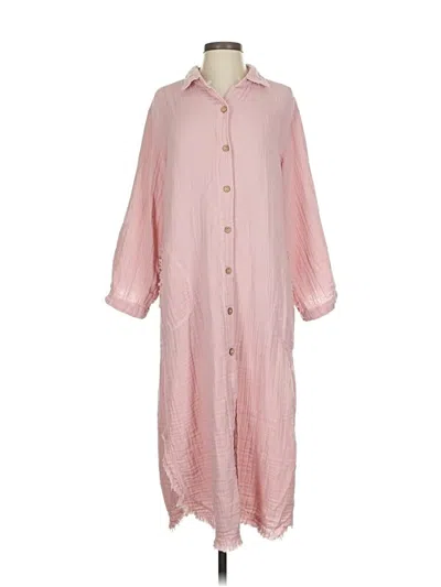 Pre-owned Assorted Brands Casual Dress In Pink