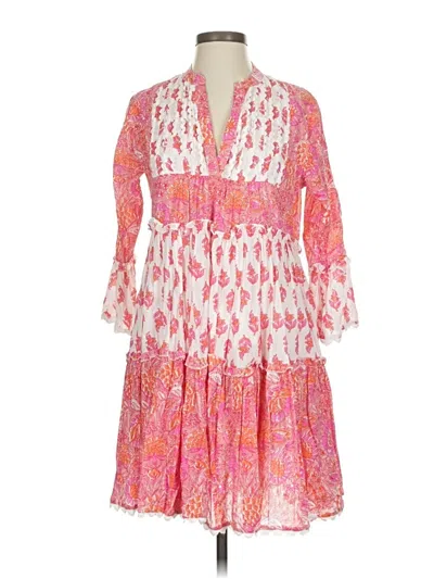 Pre-owned Assorted Brands Casual Dress In Pink