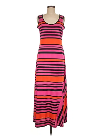 Pre-owned Assorted Brands Casual Dress In Pink