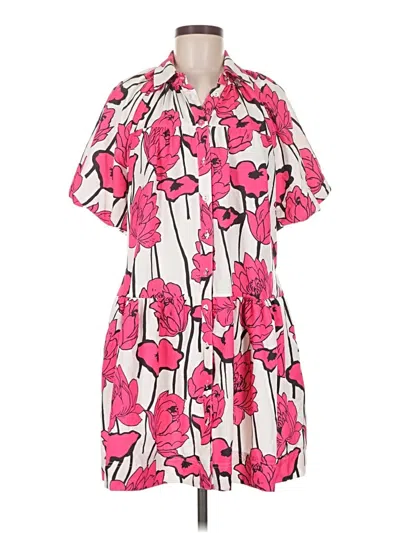 Pre-owned Assorted Brands Casual Dress In Pink