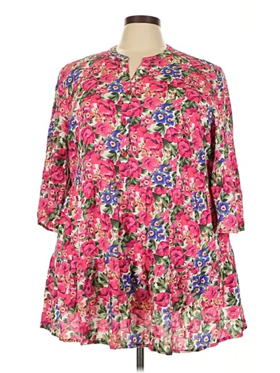 Pre-owned Assorted Brands Casual Dress In Pink