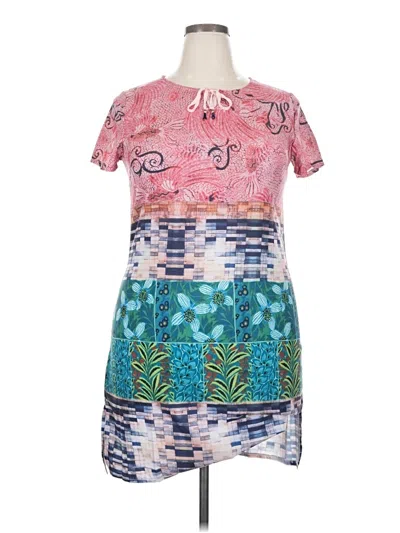 Assorted Brands Casual Dress In Pink