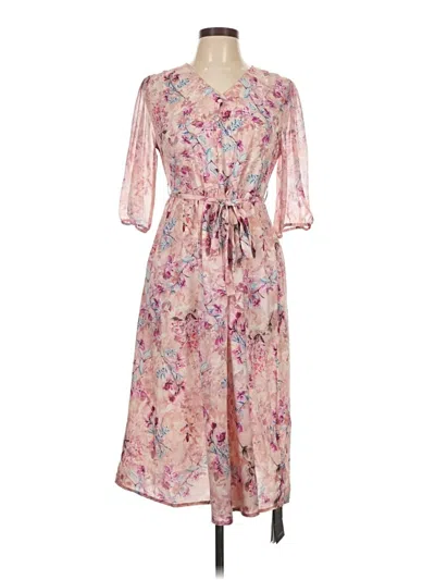 Assorted Brands Casual Dress In Pink