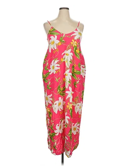 Pre-owned Assorted Brands Casual Dress In Pink