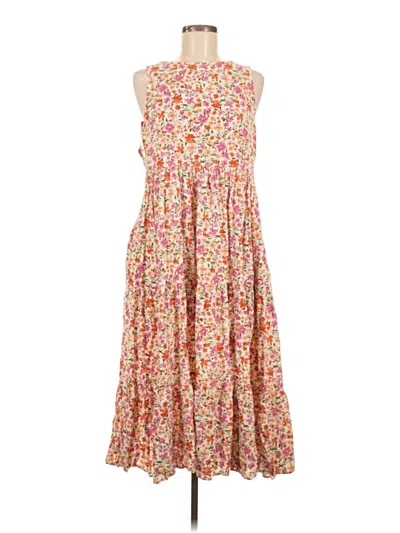 Pre-owned Assorted Brands Casual Dress In Pink