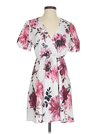Pre-owned Assorted Brands Casual Dress In Pink