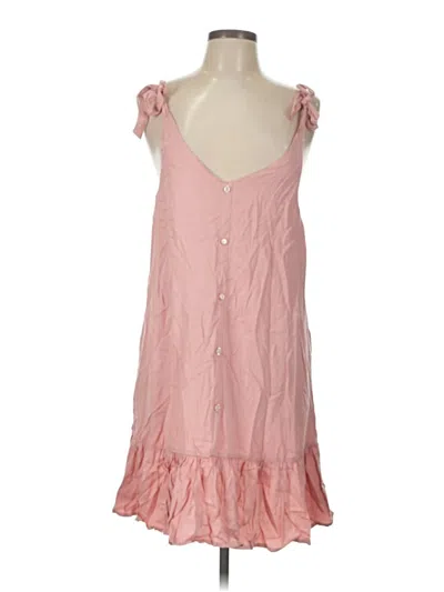 Pre-owned Assorted Brands Casual Dress In Pink