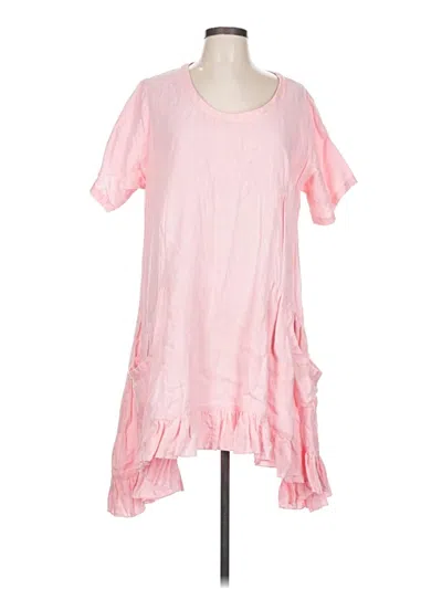 Pre-owned Assorted Brands Casual Dress In Pink