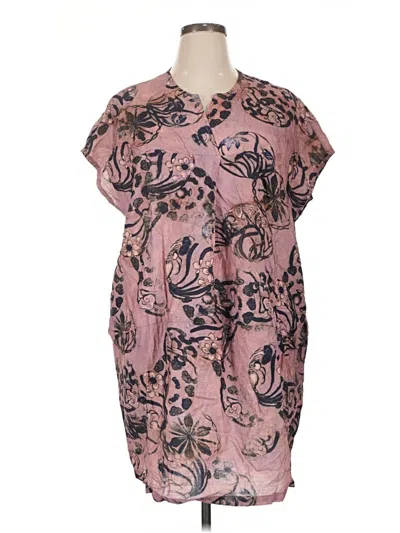 Pre-owned Assorted Brands Casual Dress In Pink