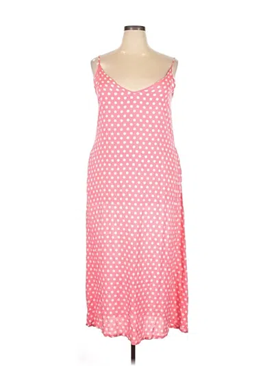 Pre-owned Assorted Brands Casual Dress In Pink