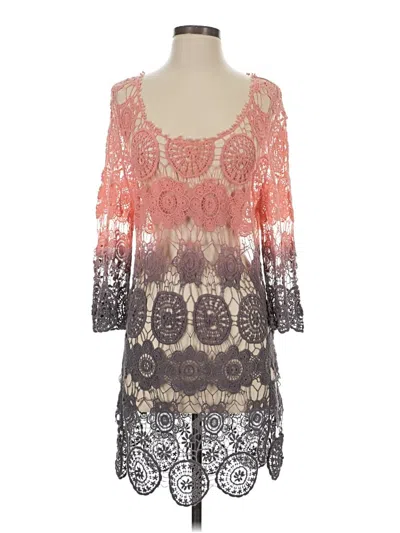 Pre-owned Assorted Brands Casual Dress In Pink