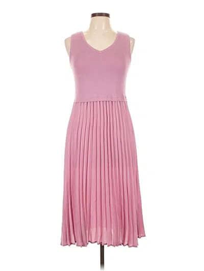 Pre-owned Assorted Brands Casual Dress In Pink