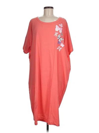 Pre-owned Assorted Brands Casual Dress In Pink