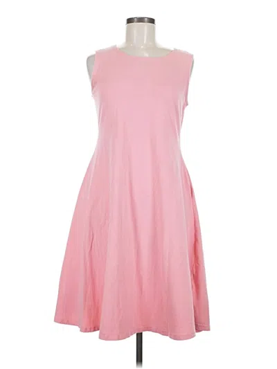 Pre-owned Assorted Brands Casual Dress In Pink