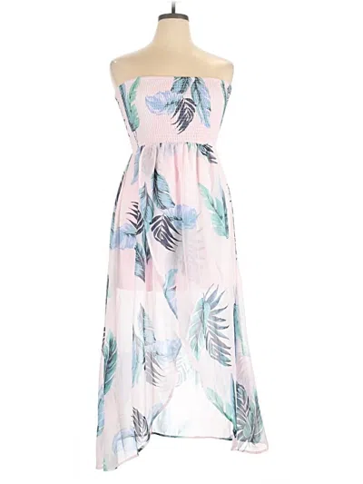 Pre-owned Assorted Brands Casual Dress In Pink