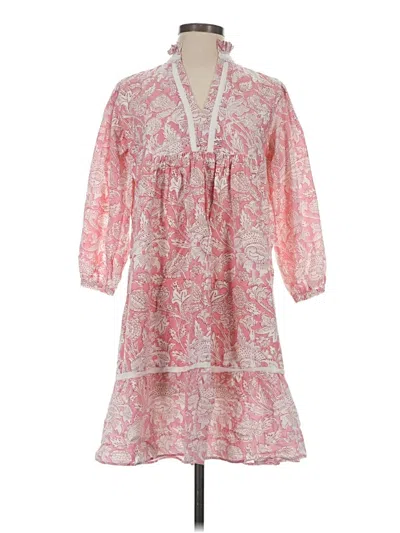 Pre-owned Assorted Brands Casual Dress In Pink