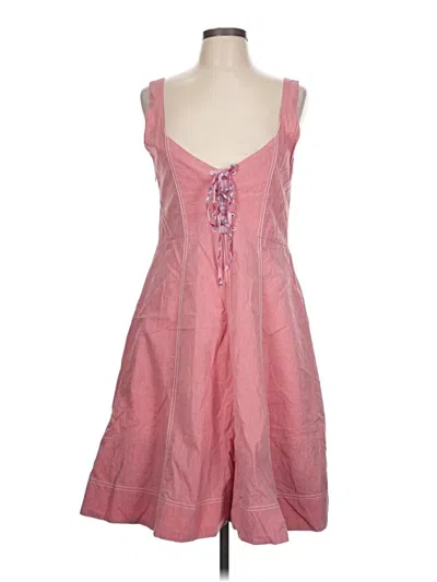 Pre-owned Assorted Brands Casual Dress In Pink
