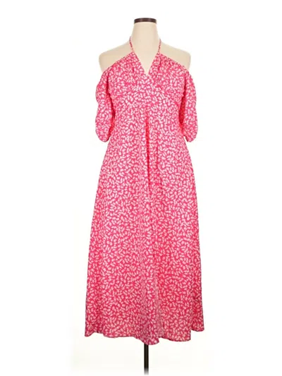 Pre-owned Assorted Brands Casual Dress In Pink