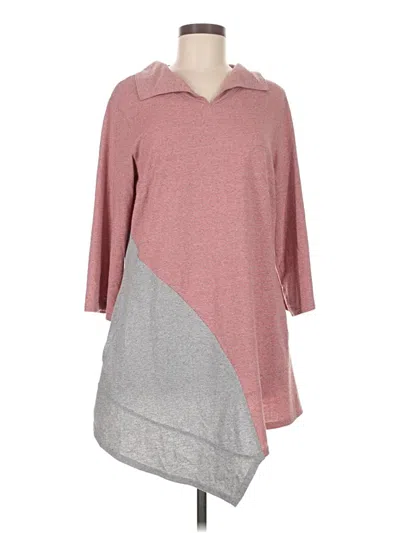 Pre-owned Assorted Brands Casual Dress In Pink