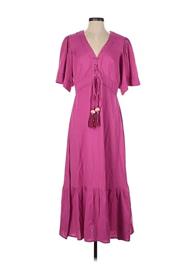 Pre-owned Assorted Brands Casual Dress In Pink