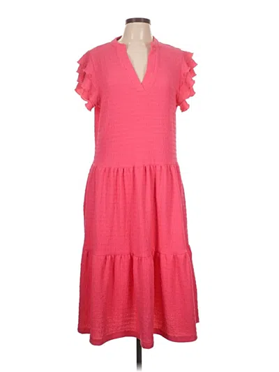 Pre-owned Assorted Brands Casual Dress In Pink