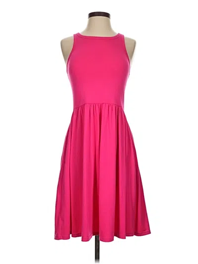 Pre-owned Assorted Brands Casual Dress In Pink
