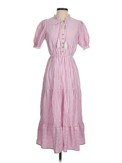 Pre-owned Assorted Brands Casual Dress In Pink