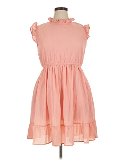 Pre-owned Assorted Brands Casual Dress In Pink