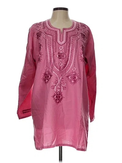 Pre-owned Assorted Brands Casual Dress In Pink