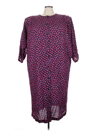 Pre-owned Assorted Brands Casual Dress In Pink