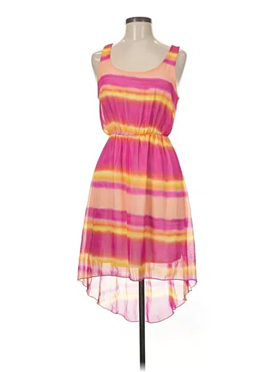 Pre-owned Assorted Brands Casual Dress In Pink