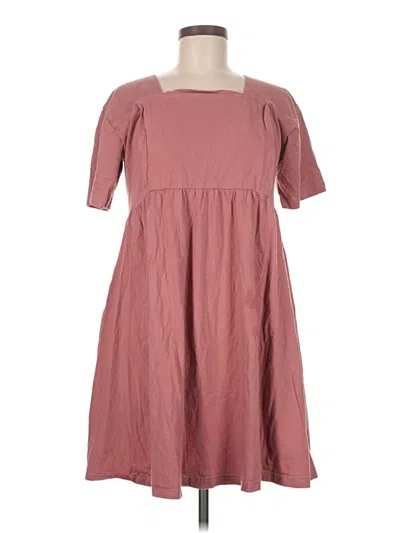 Pre-owned Assorted Brands Casual Dress In Pink
