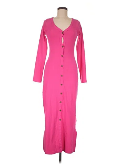 Assorted Brands Casual Dress In Pink