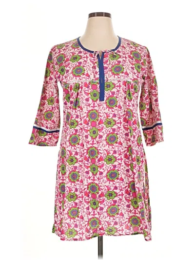 Pre-owned Assorted Brands Casual Dress In Pink