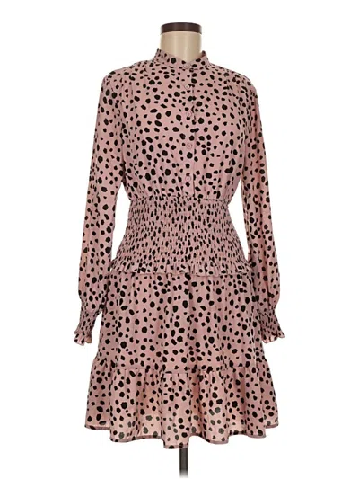 Pre-owned Assorted Brands Casual Dress In Pink