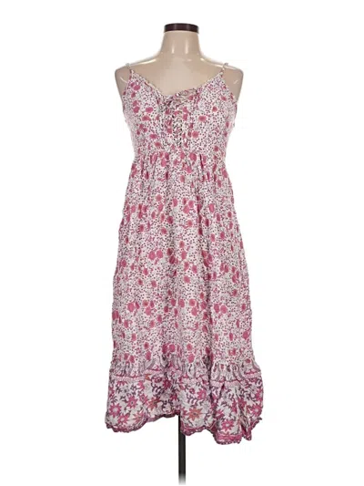 Pre-owned Assorted Brands Casual Dress In Pink
