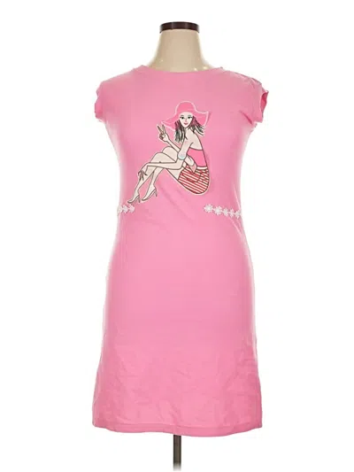 Pre-owned Assorted Brands Casual Dress In Pink